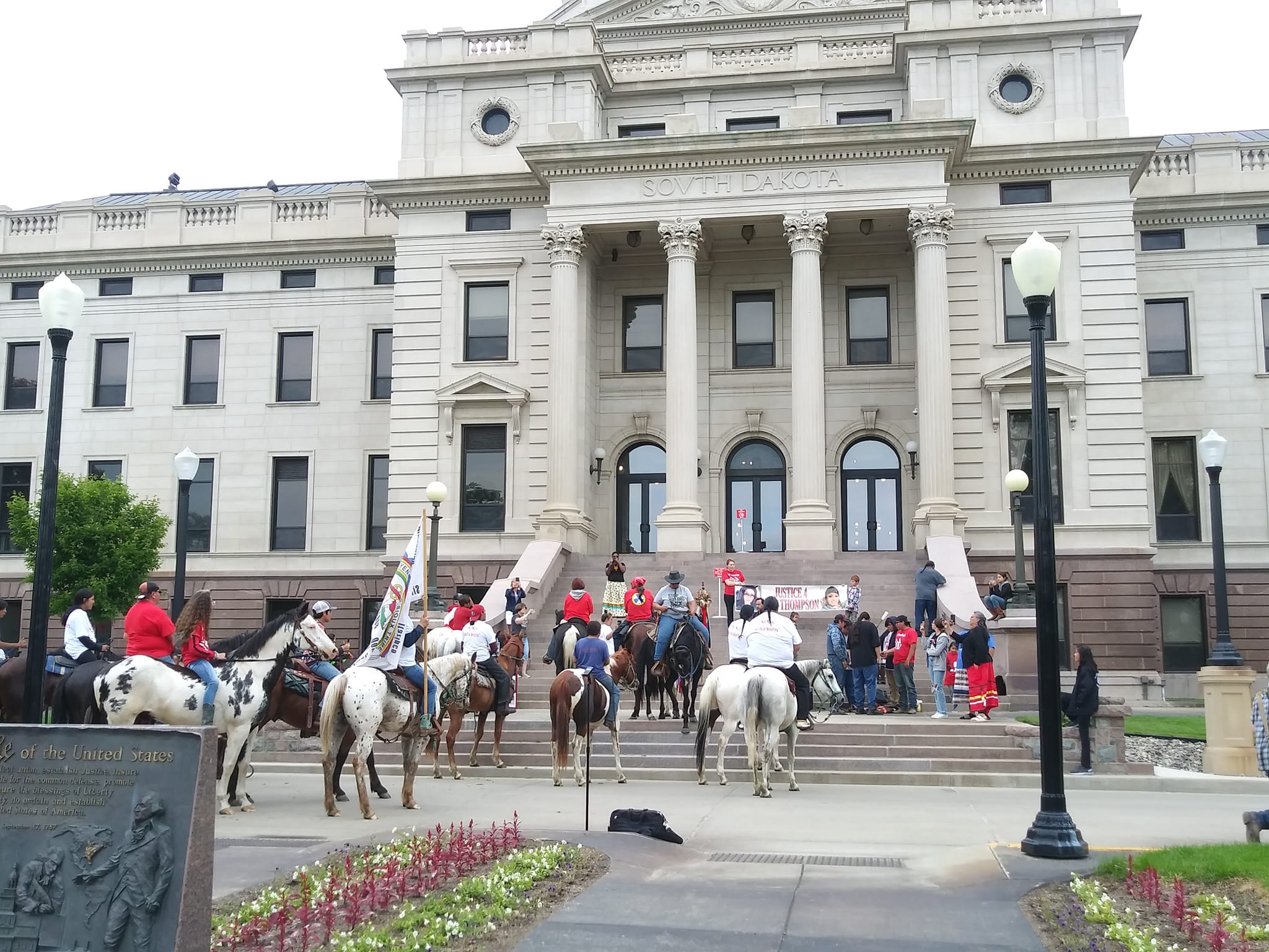 March For Awareness Of Missing And Murdered Indigenous Persons Ends At State Capitol Saturday
