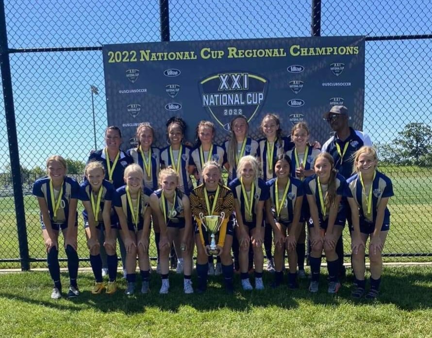 South Dakota United U16 Dominates Midwest Regional and Will Defend its National Title