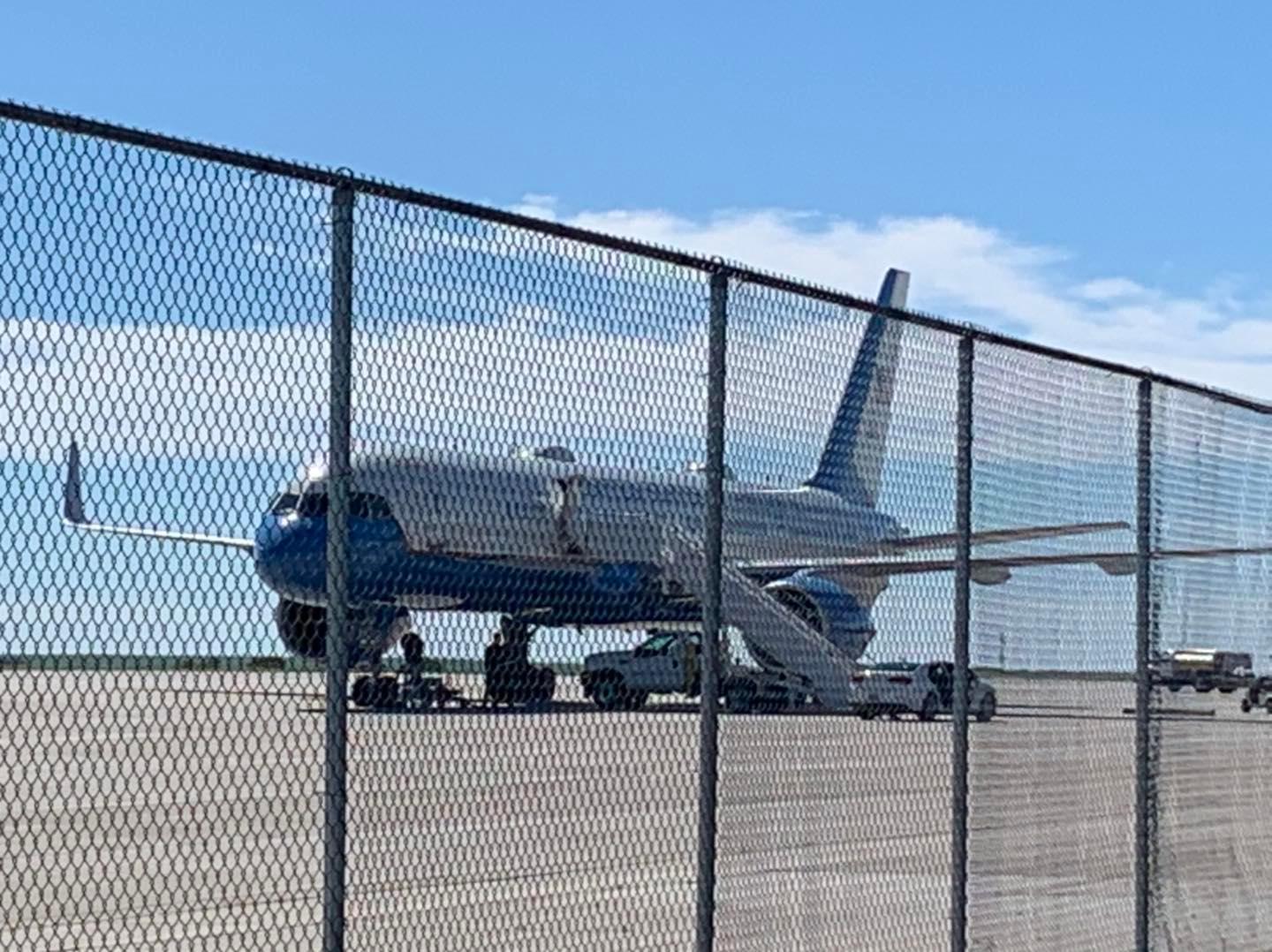 US Treasurer Secretary Janet Yellen Lands In Pierre For Visit To Rosebud Indian Reservation