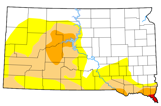 Rains Make Little Impact On Current Drought Monitor