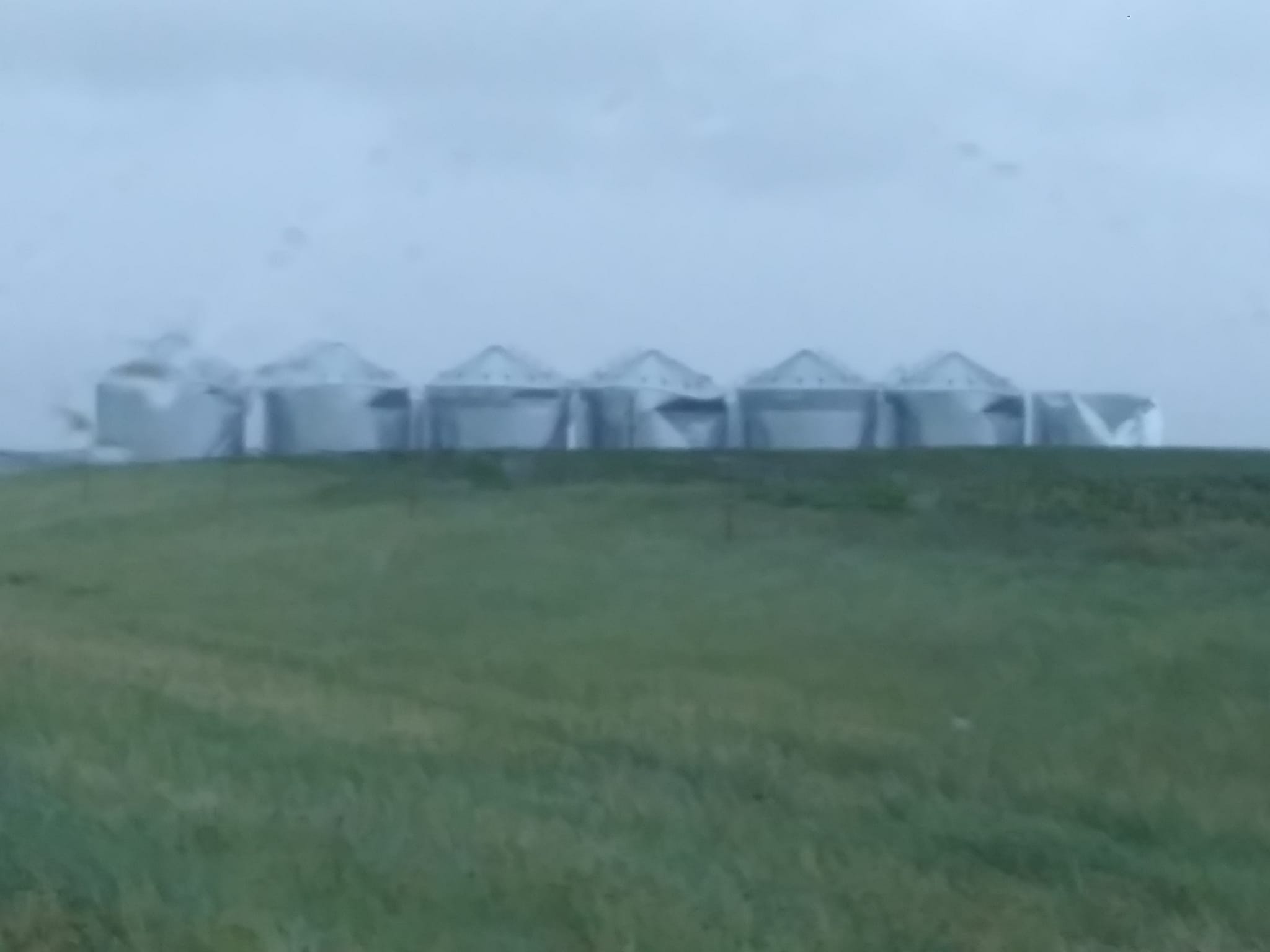 Severe Thunderstorm Slash Central South Dakota