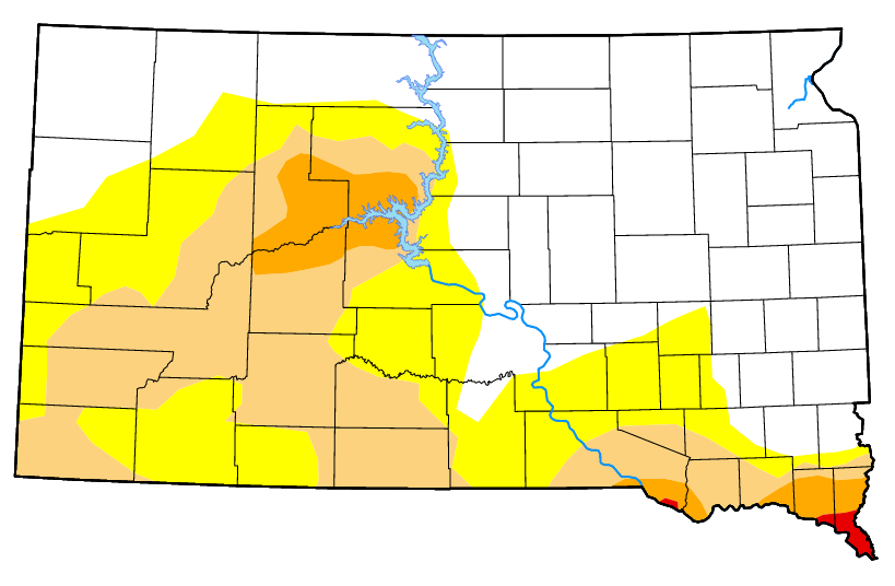 Drought Conditions Continue Slow Improvement In South Dakota