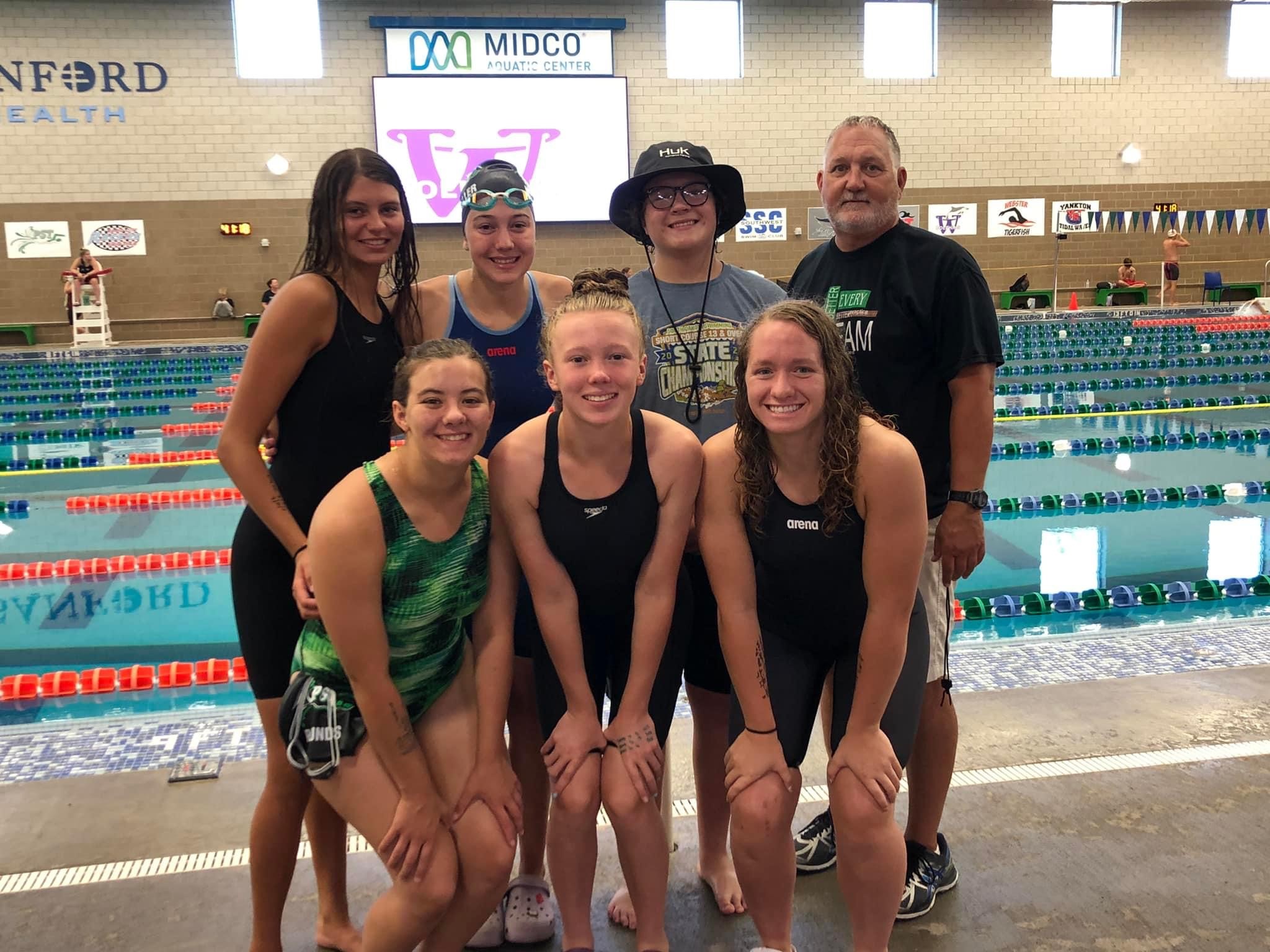 Pierre Swim Team Wraps up Summer in Long Course State A Meet