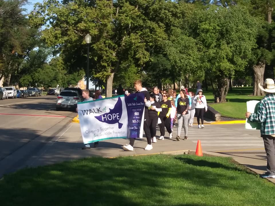 Dozens Take Part In Annual Walk Of Hope Saturday