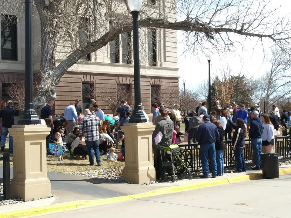 Pierre Elks Hold 70th Easter Egg Hunt On State Capitol’s South Lawn