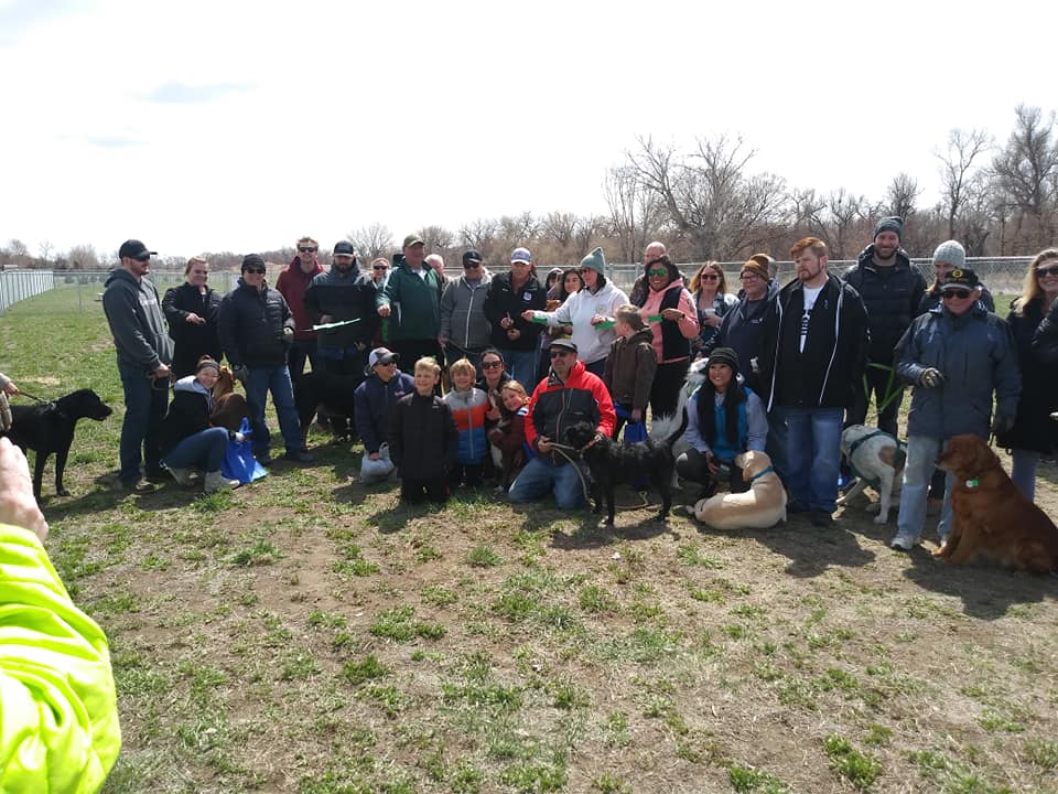 Dog Owners Join To Celebrate Pierre Community Dog Park