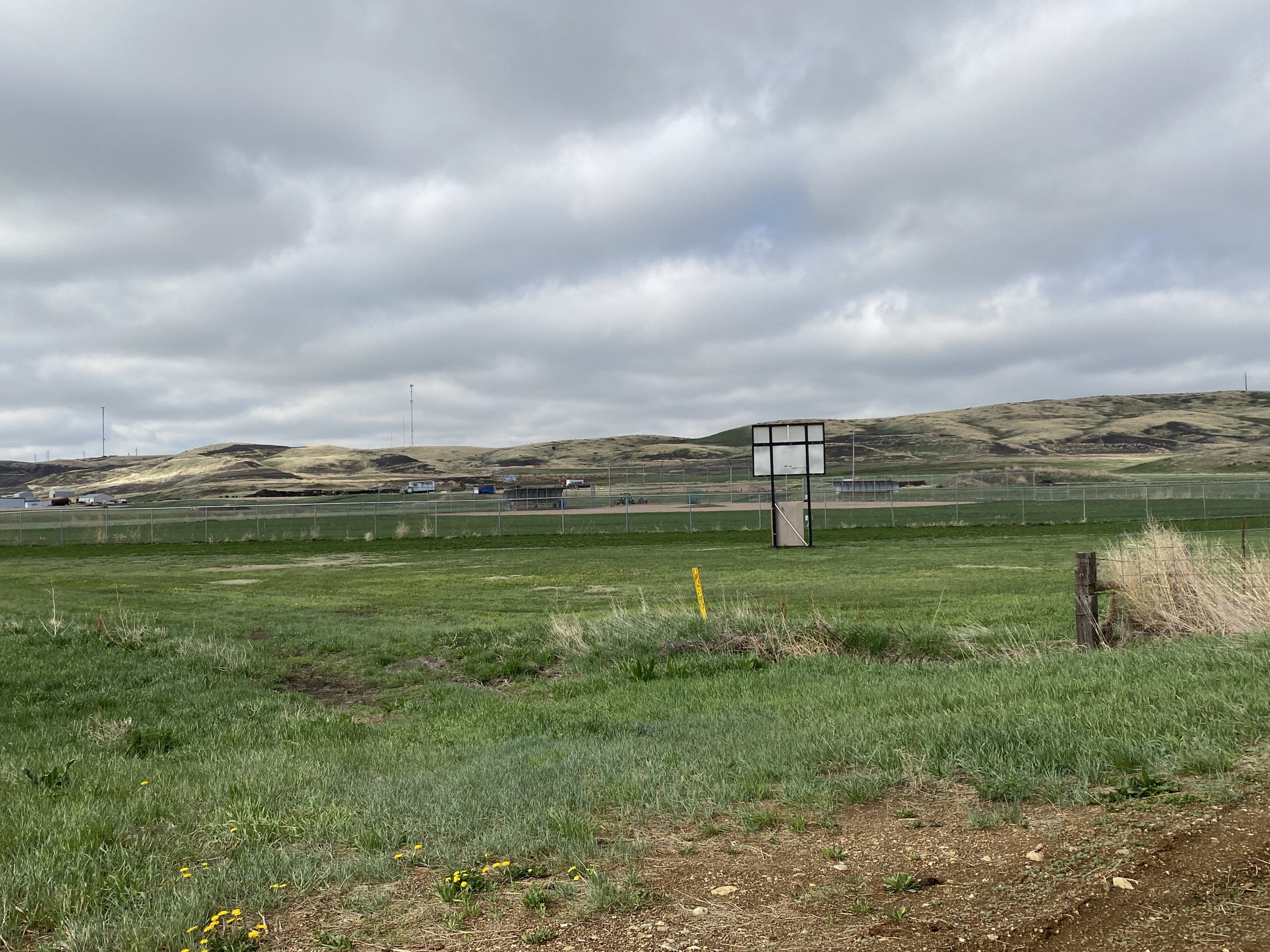 Working Party to Clean up Baseball Field in Ft. Pierre