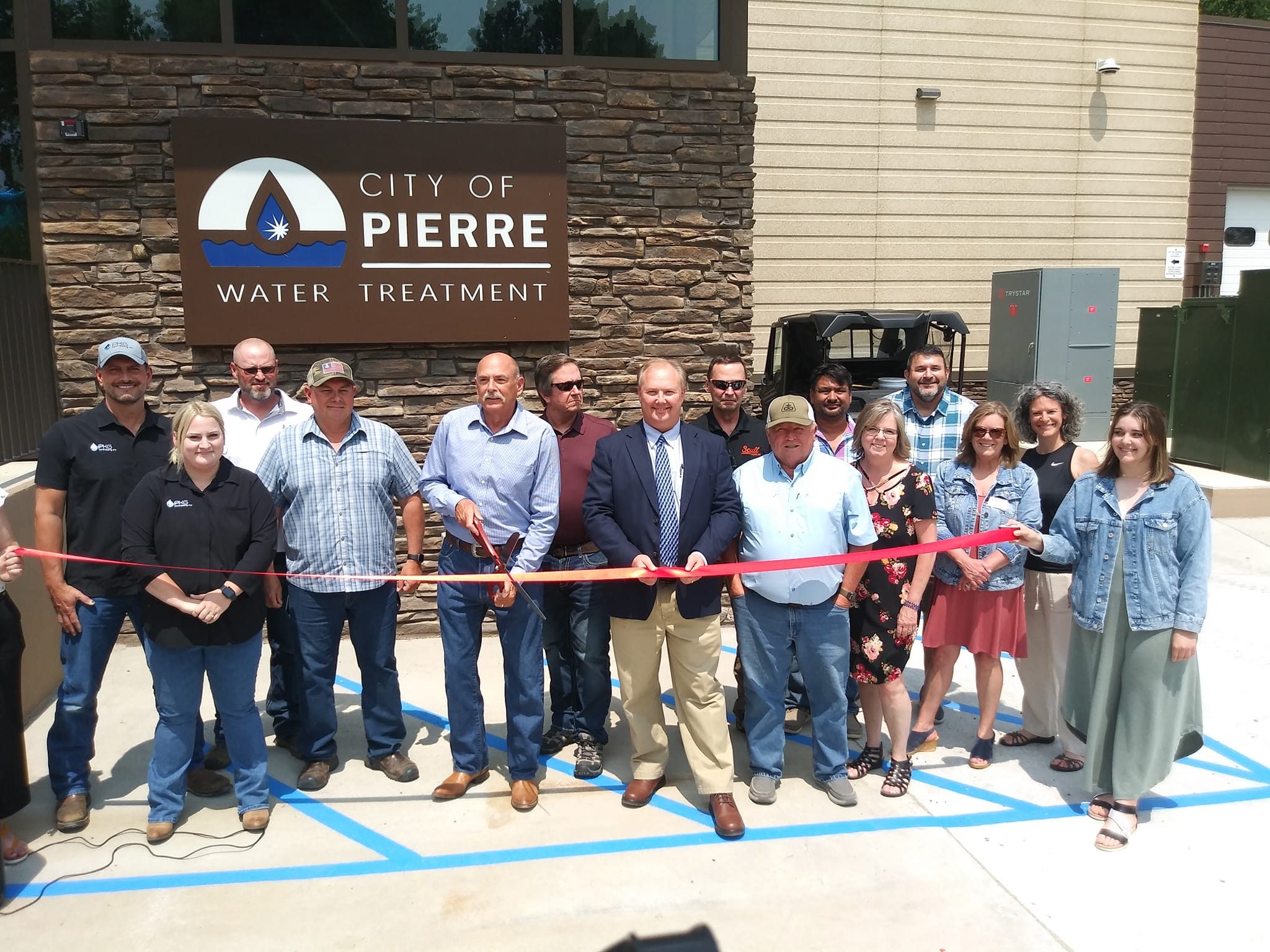 Ribbon Cutting Held At Pierre Drinking Water Treatment Plant