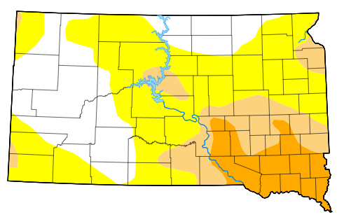 Drought Conditions Moving Up And Down Across South Dakota