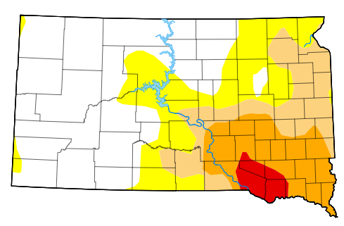 After Weeks Of Increase Drought Conditions Lower Some Across South Dakota