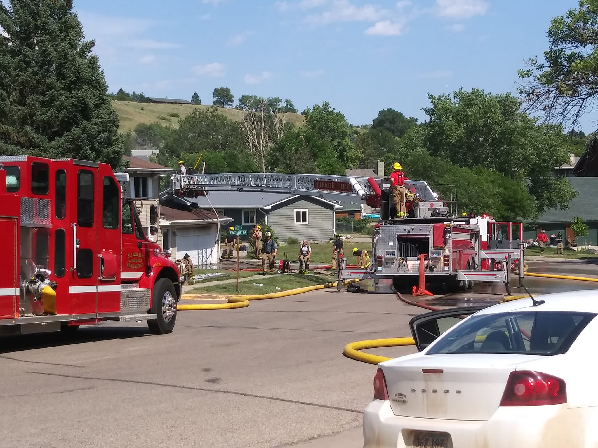 Fire, Explosion Damage Pierre Home Monday