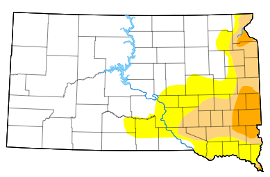 Drought Conditions Improve Slightly Across South Dakota This Week