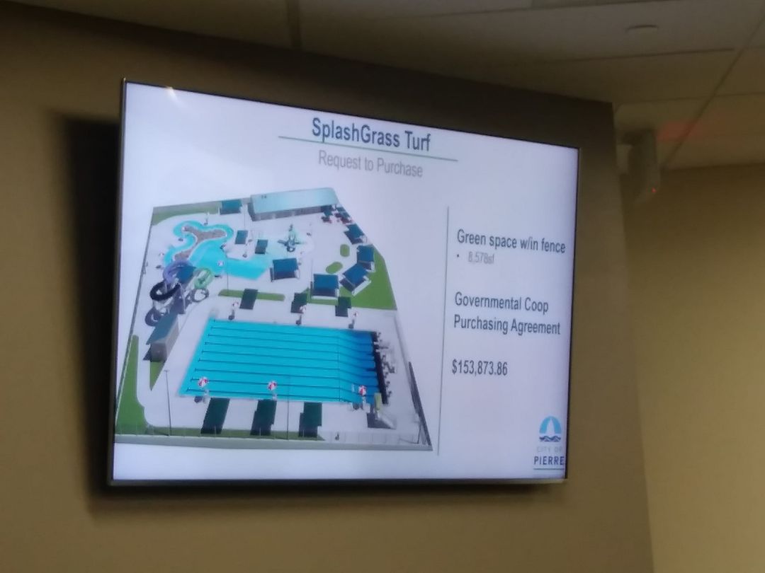 Pierre City Commission Approves Use Of Artificial Turf In Areas At Outdoor Pool