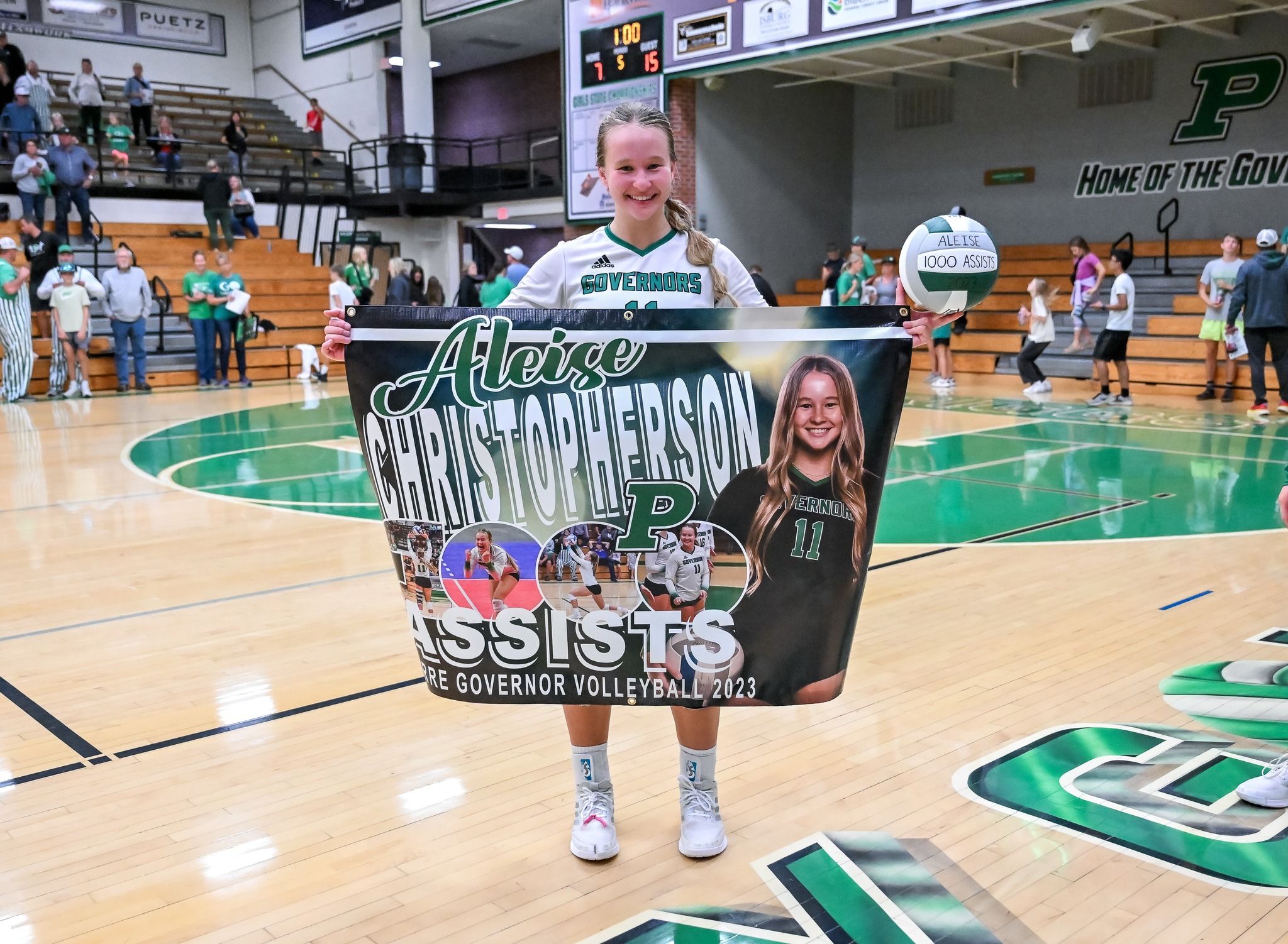 Christopherson Notches 1,000 Assists Midway Through Senior Year