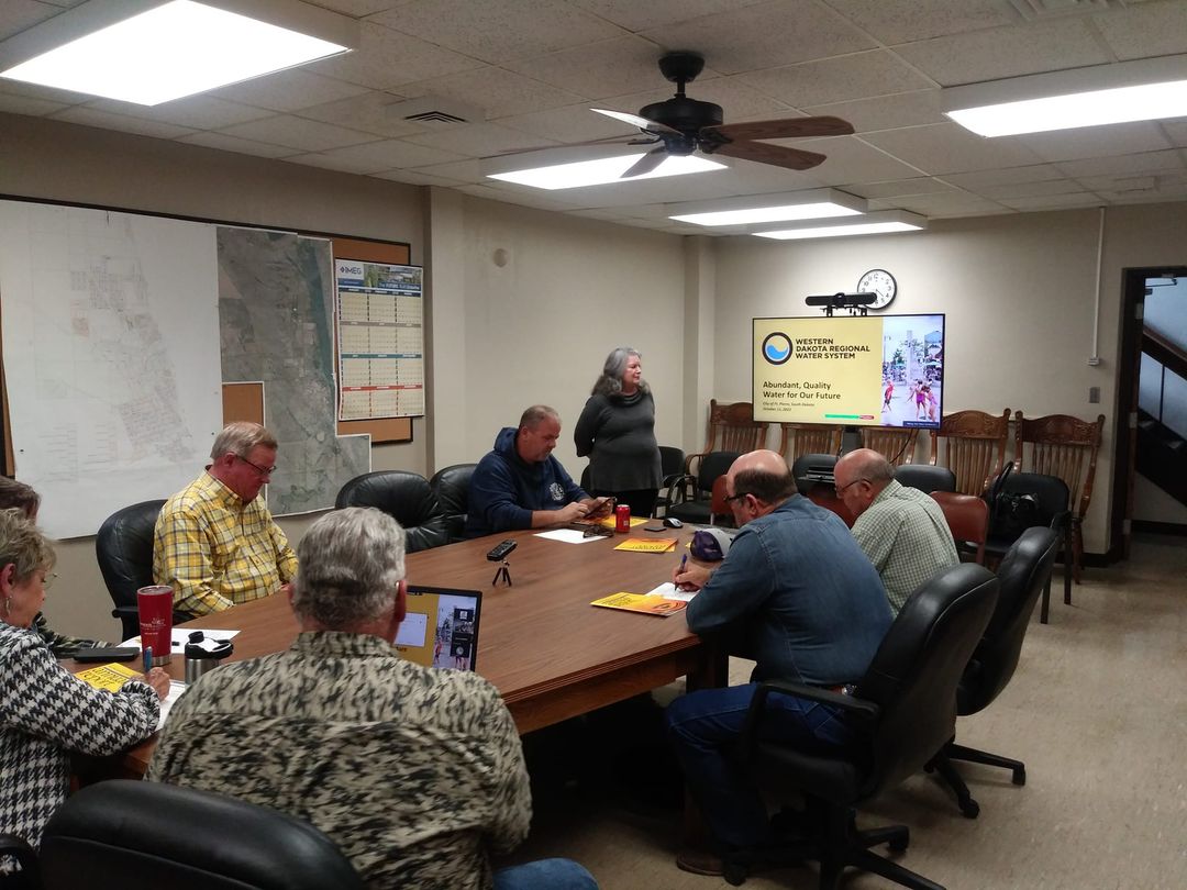 Fort Pierre Holds Special Council Meeting To Learn About Western Dakota Regional Water System