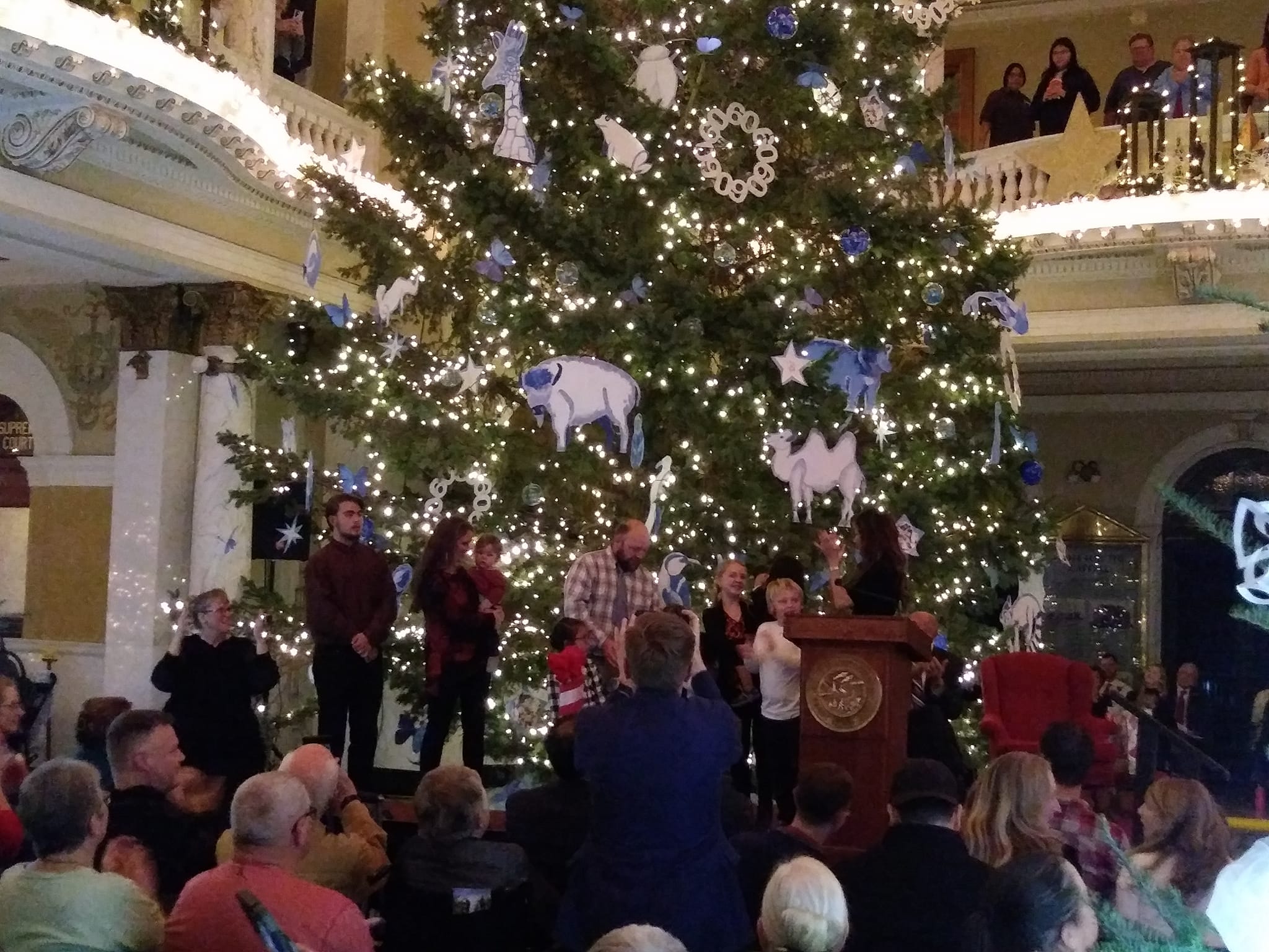 Grand Lighting Ceremony Kicks Off The 2023 Christmas At The Capitol