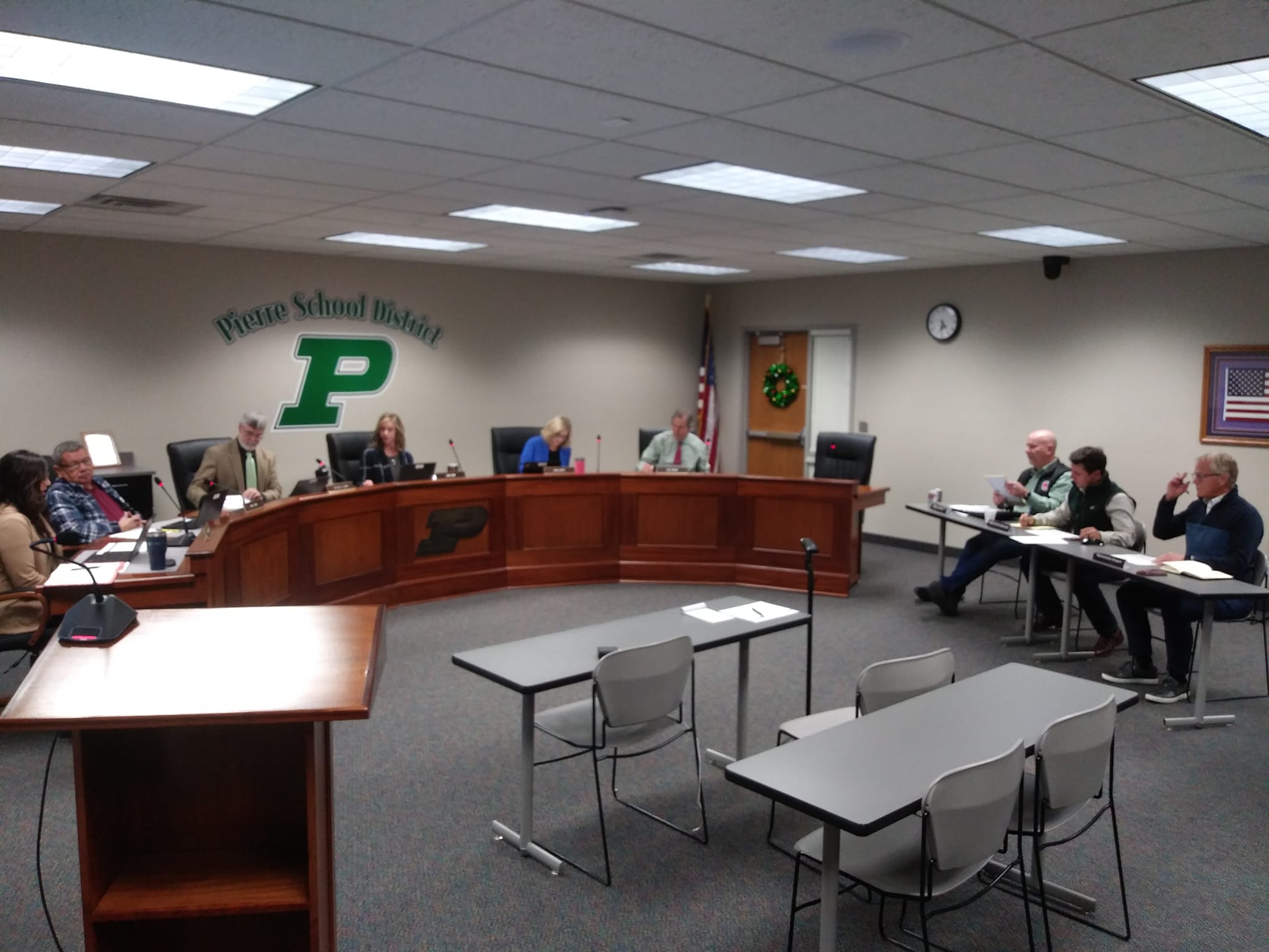District 24 Lawmakers Meet With Pierre School Board In Annual Pre-Legislative Presentation