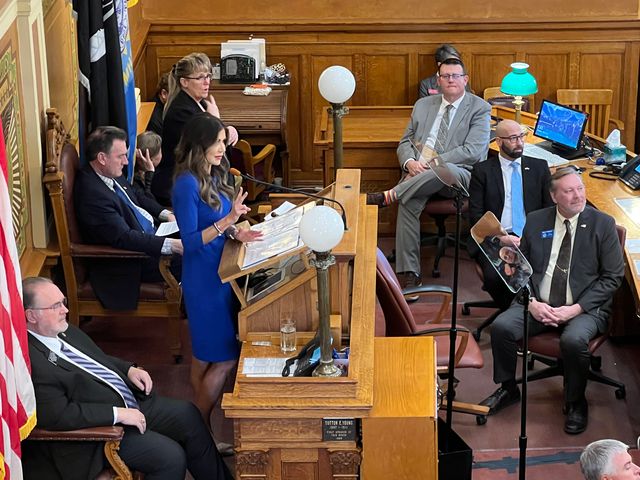 Noem Gives State Of The State Address To Start 99th Legislative Session