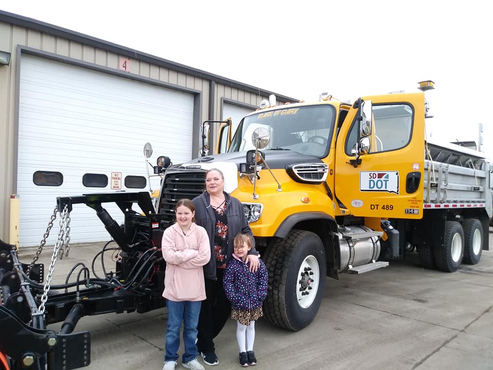 Winner Of Annual Name The Plow Contest Meets Plow Truck
