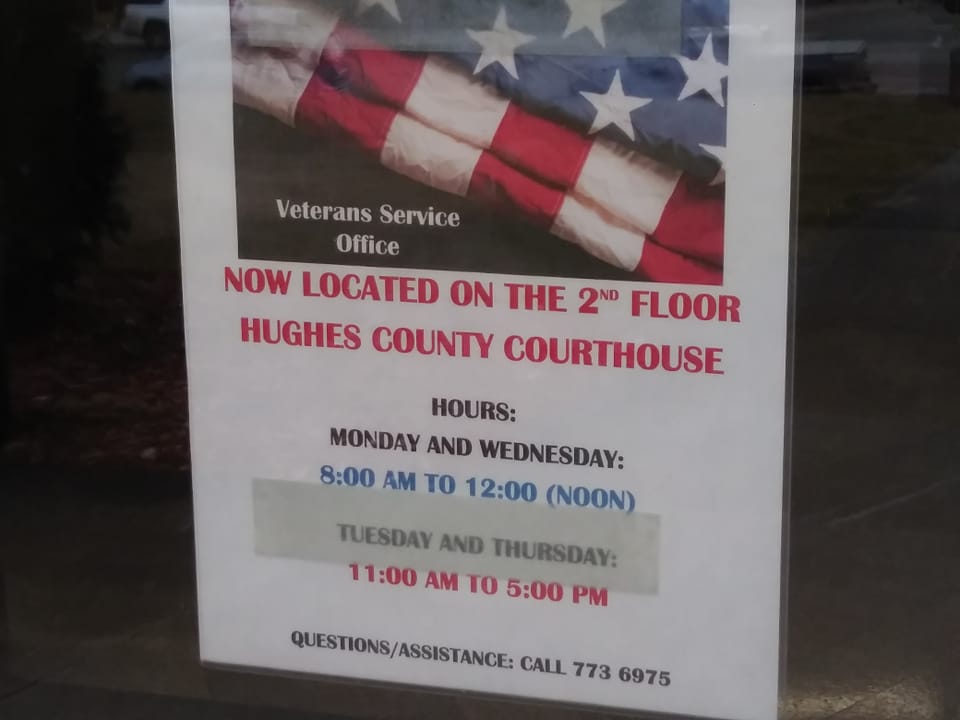 Hughes County Moving Forward On Veterans Service Officer Position With Approval Of Job Description