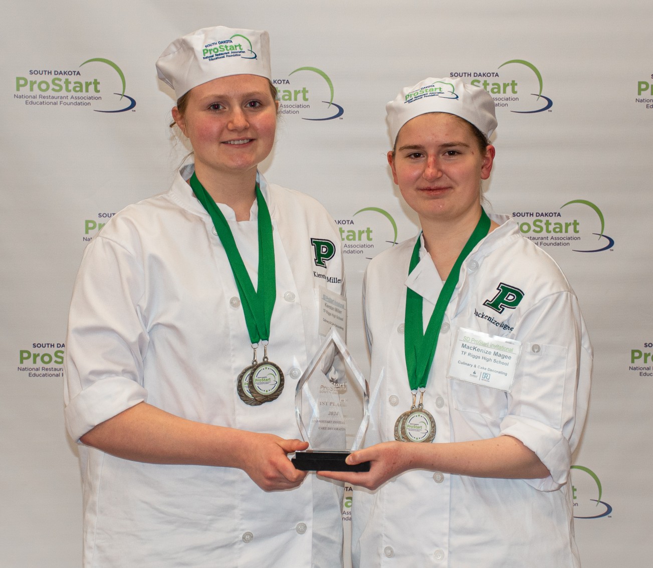 Riggs Culinary Students Place In Two Of Three Categories During ProStart Invitational