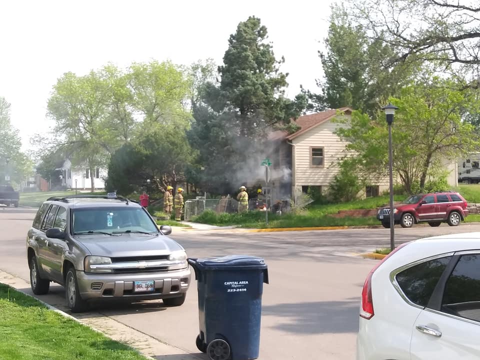 Fire Does Damage To Pierre Home Tuesday Morning