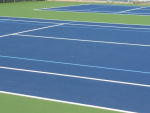 City Of Pierre Marks End Of Griffin Park Tennis Court Rehab