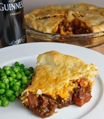 Steak and Guinness Pie