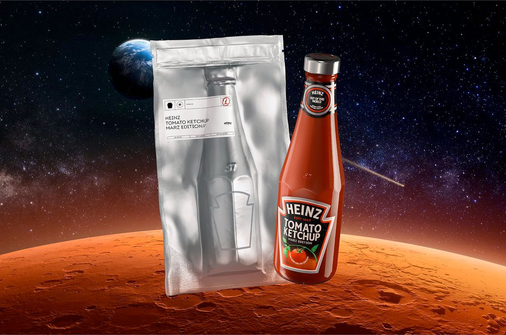 Heinz debuts ‘Marz’ Edition ketchup made with tomatoes grown in Mars conditions