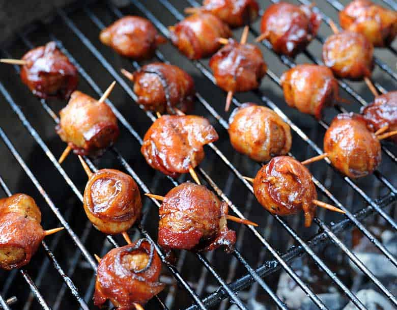 TWISTED TEA CHIPOTLE BACON-WRAPPED MEATBALLS