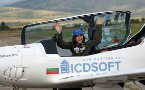 Teenage pilot becomes youngest person to fly solo around the globe