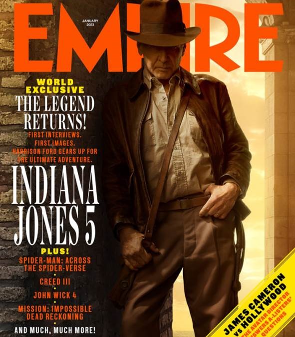 Empire Magazine Cover Reveals New Look At Harrison Ford For ‘Indiana Jones 5’