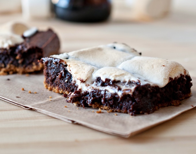 Chocolate Stout S’Mores Bars