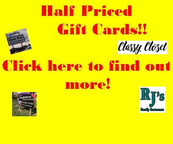 Half Priced Gift Cards