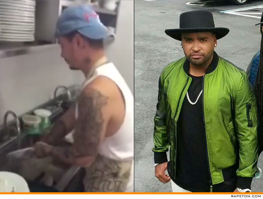 Zion logró hacer que J Balvin lavara los platos de un restaurante