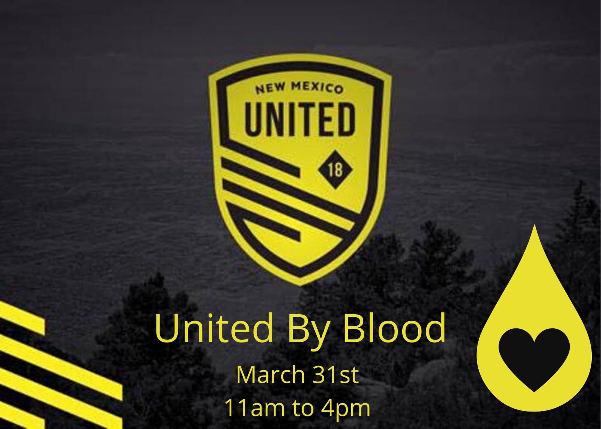 New Mexico United to hold a blood drive initiative