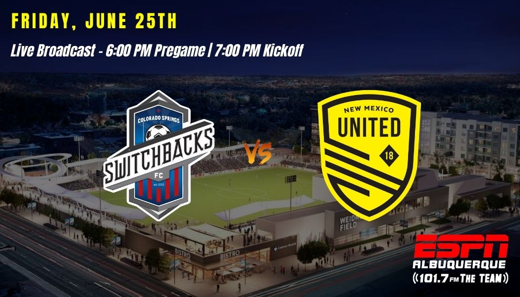 New Mexico United look to end Switchbacks’ unbeaten run