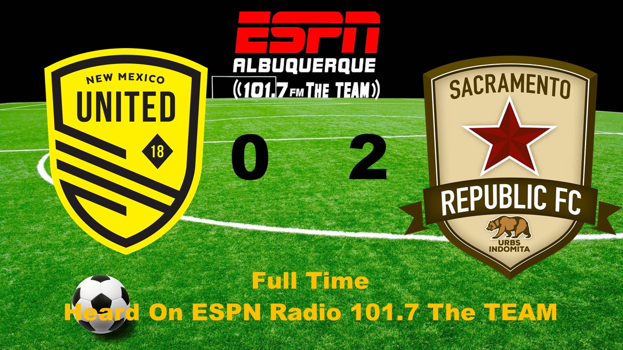 United ousted from playoffs by Sacramento Republic FC 2-0