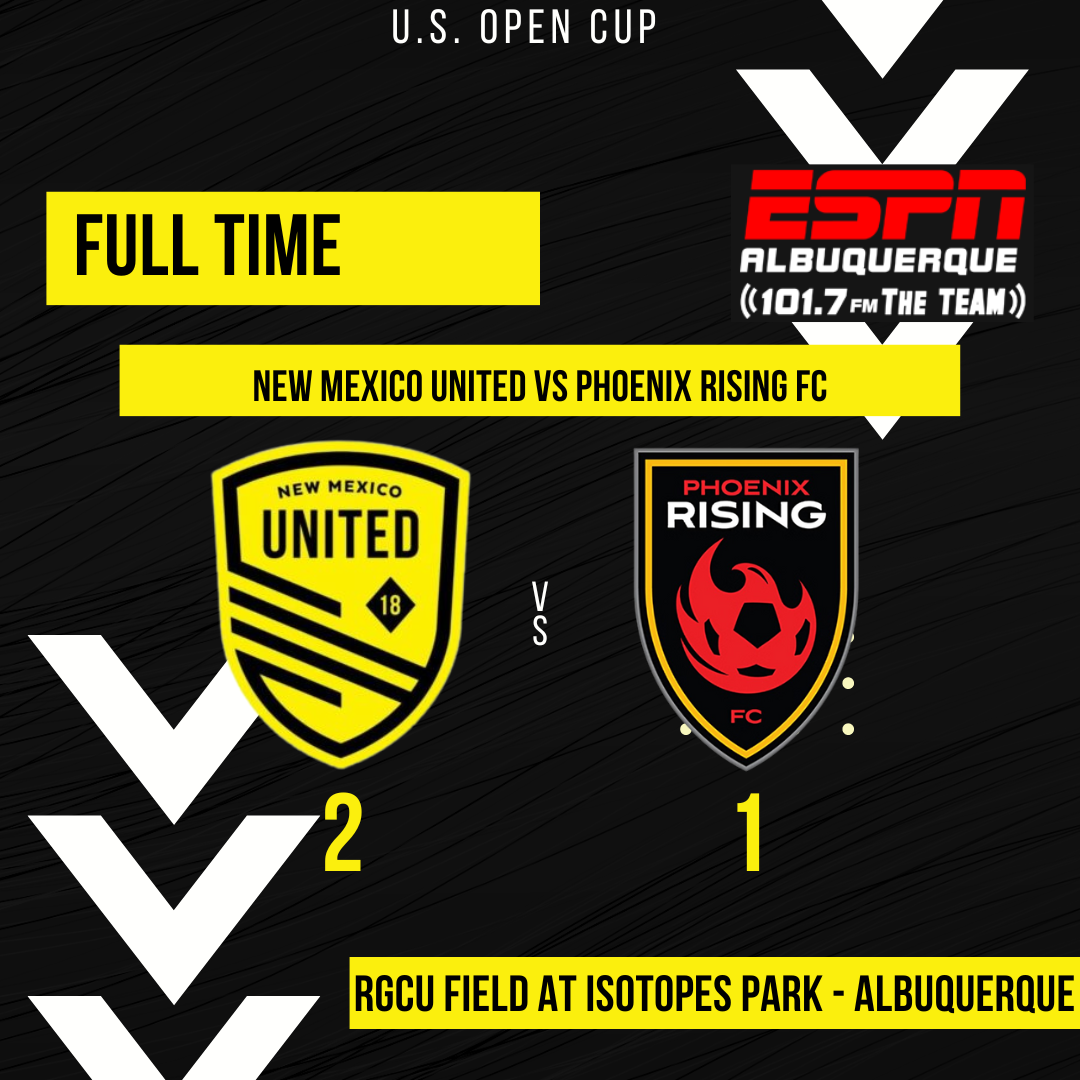 United advance past 10-man Rising, 2-1