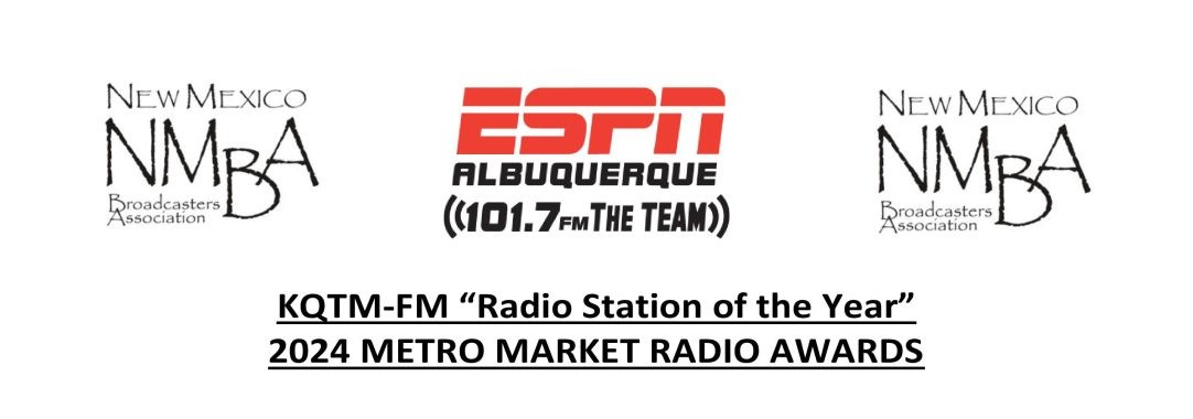 101.7 FM The TEAM named 2024 Radio Station of the Year