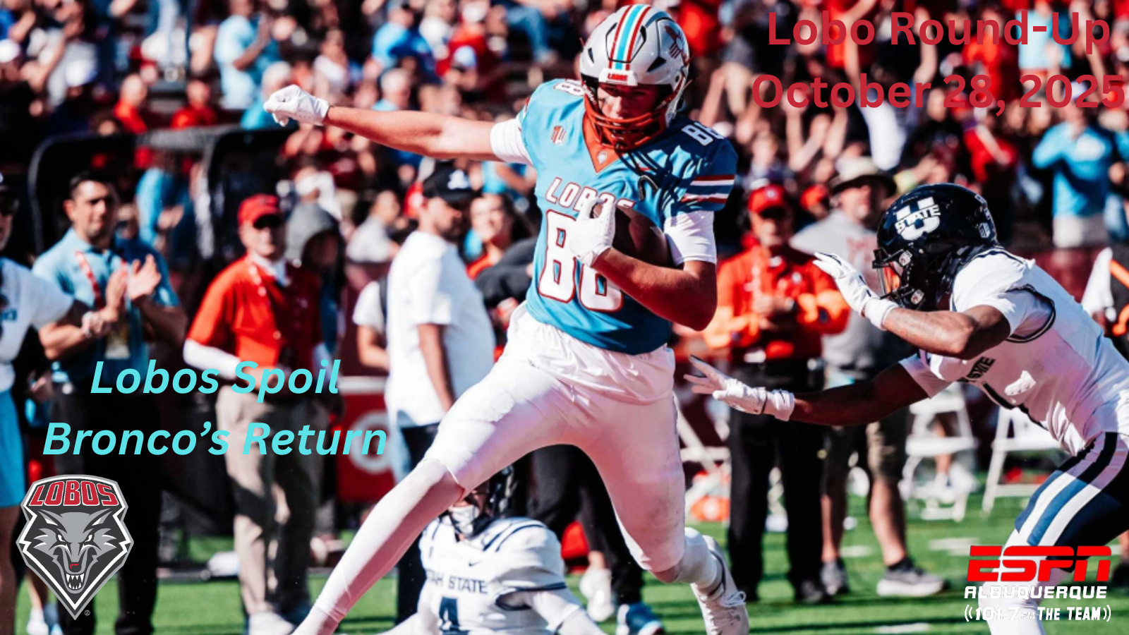 Lobo Round-Up: Lobos Light it Up as Football Dominates Utah State and Soccer, Golf, and Volleyball Wrap Key Performances