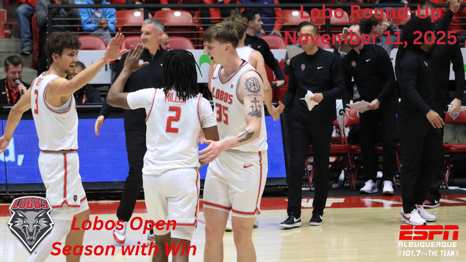 Lobo Round-Up: A Week of Highs and Transitions for Lobo Athletics