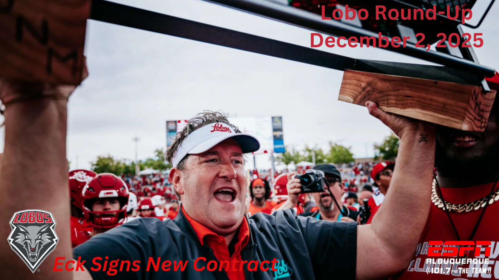 Lobo Round-Up: Eck Signs New Deal After Historic Lobo Season