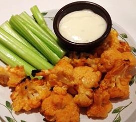 Buffalo Cauliflower Bites