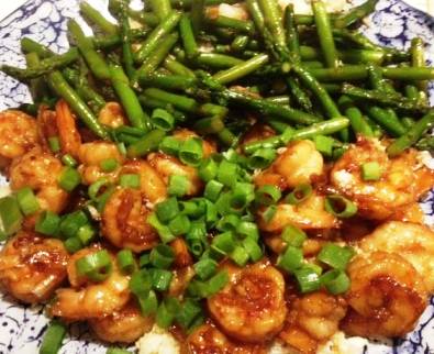 Honey Garlic Shrimp