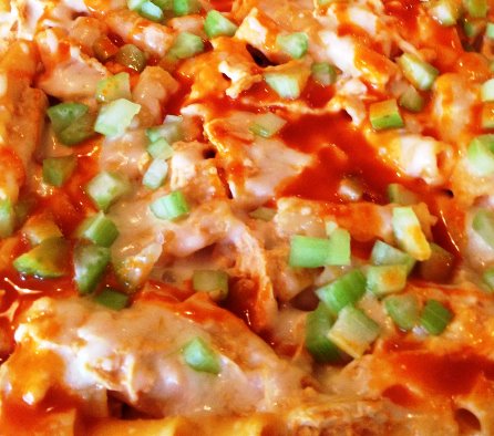 Buffalo Chicken Baked Ziti