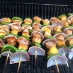 Hawaiian Chicken Kebabs