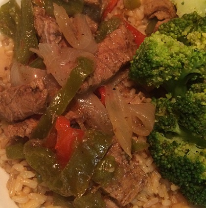 Crock Pot Pepper Steak