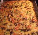 Sour Cream, Sausage & Egg Christmas Casserole