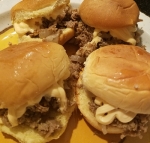 Philly Cheesesteak Sliders